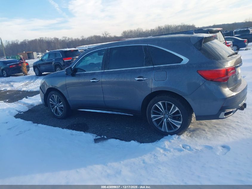 2017 Acura Mdx Technology Package VIN: 5FRYD4H58HB013847 Lot: 43899037