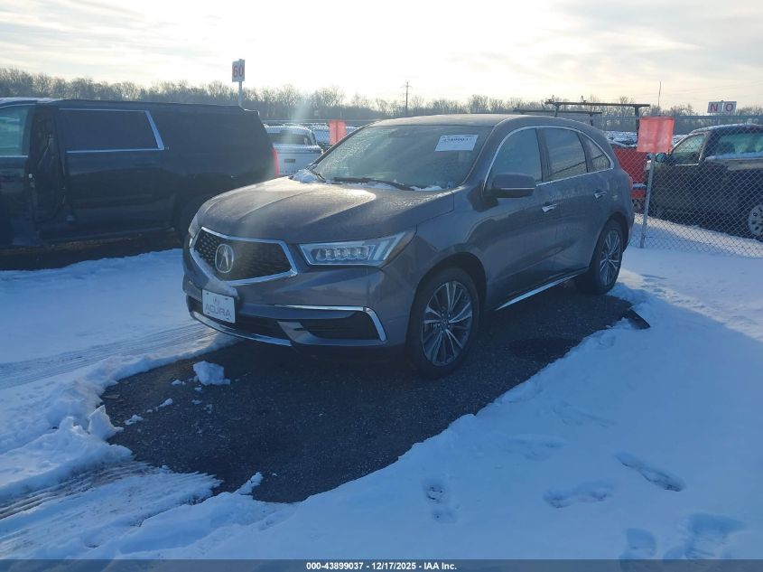 2017 Acura Mdx Technology Package VIN: 5FRYD4H58HB013847 Lot: 43899037