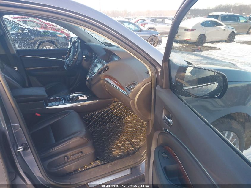 2017 Acura Mdx Technology Package VIN: 5FRYD4H58HB013847 Lot: 43899037