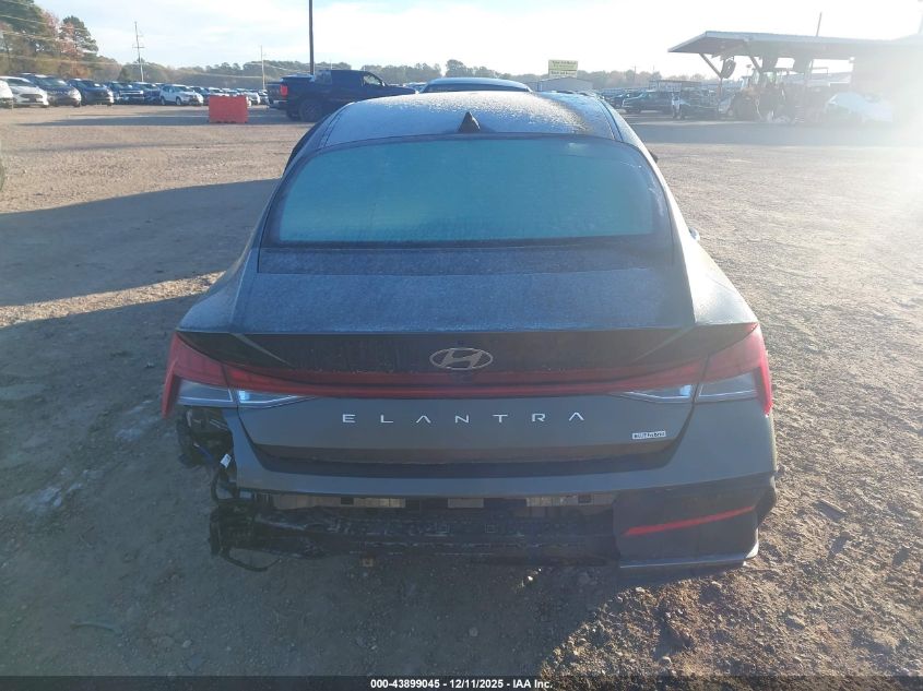 2026 Hyundai Elantra Hybrid Blue VIN: KMHLM4DJ0TU185834 Lot: 43899045