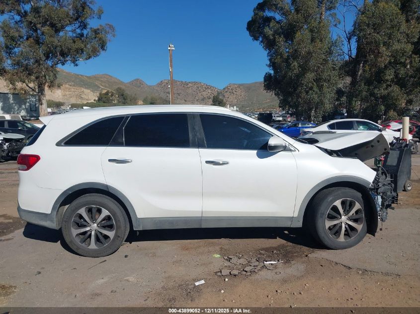 2017 Kia Sorento 2.0T Ex VIN: 5XYPH4A17HG244577 Lot: 43899052