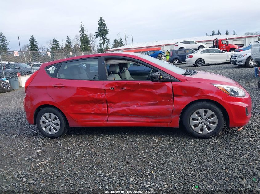 2016 Hyundai Accent Se VIN: KMHCT5AE0GU240109 Lot: 43899119