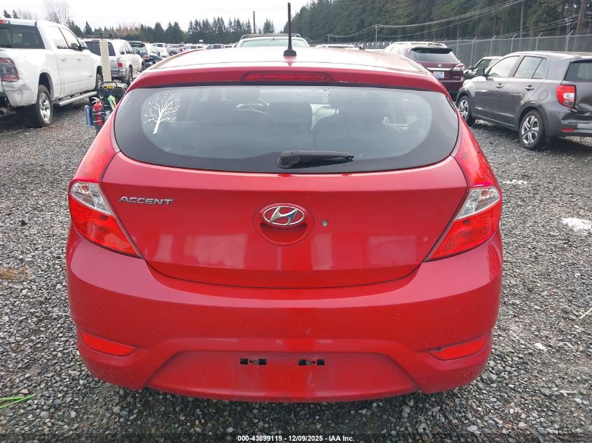 2016 Hyundai Accent Se VIN: KMHCT5AE0GU240109 Lot: 43899119