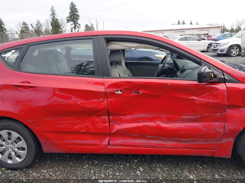 2016 Hyundai Accent Se VIN: KMHCT5AE0GU240109 Lot: 43899119