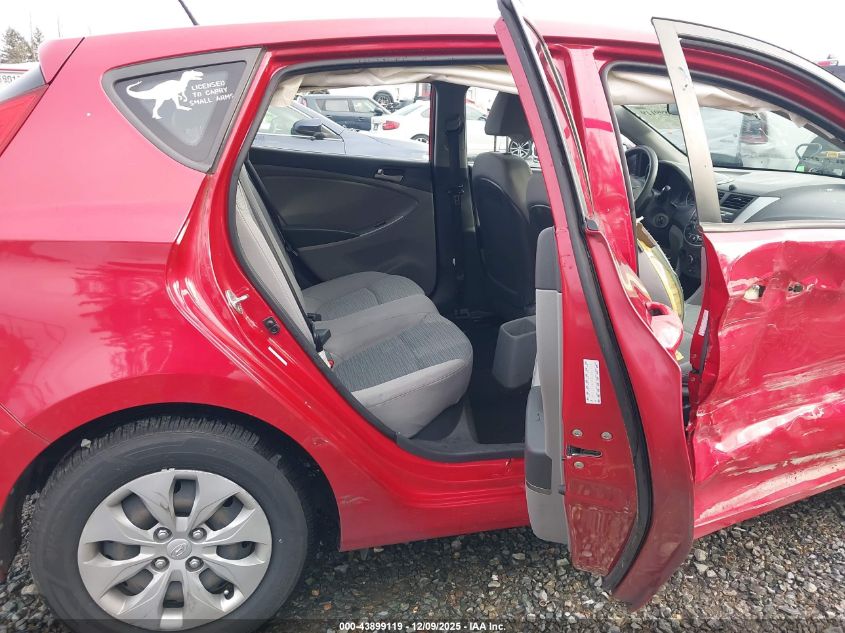 2016 Hyundai Accent Se VIN: KMHCT5AE0GU240109 Lot: 43899119