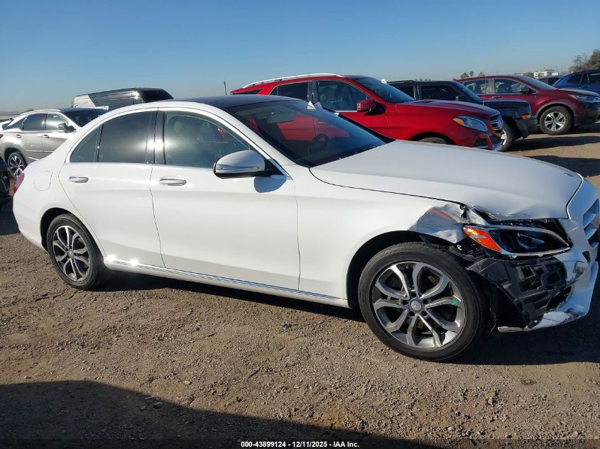 2015 Mercedes-Benz C 300 4Matic VIN: 55SWF4KB1FU039770 Lot: 43899124