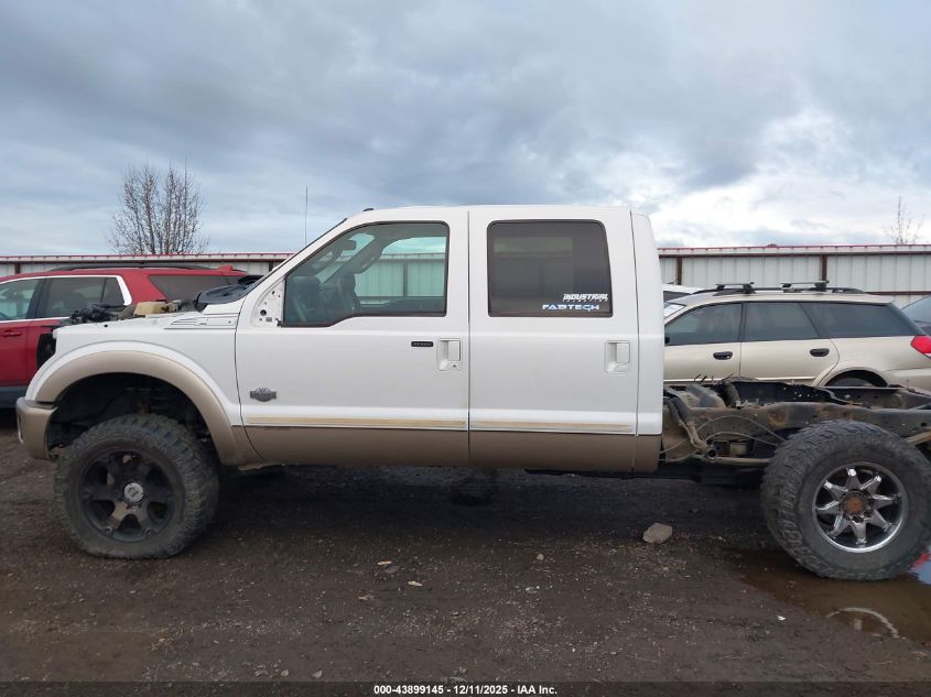 2012 Ford F-250 Lariat VIN: 1FT7W2BT8CEB17672 Lot: 43899145