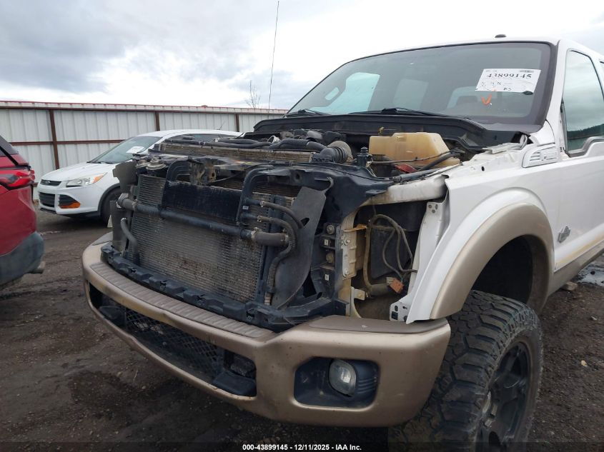 2012 Ford F-250 Lariat VIN: 1FT7W2BT8CEB17672 Lot: 43899145