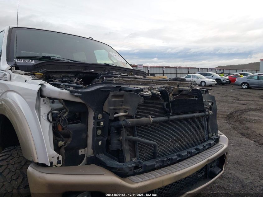 2012 Ford F-250 Lariat VIN: 1FT7W2BT8CEB17672 Lot: 43899145