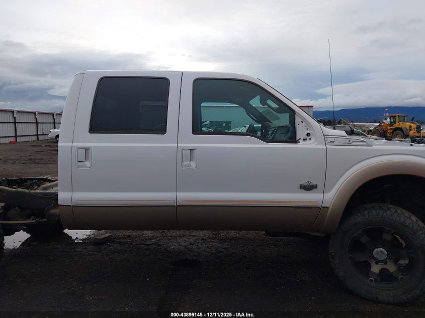 2012 Ford F-250 Lariat VIN: 1FT7W2BT8CEB17672 Lot: 43899145