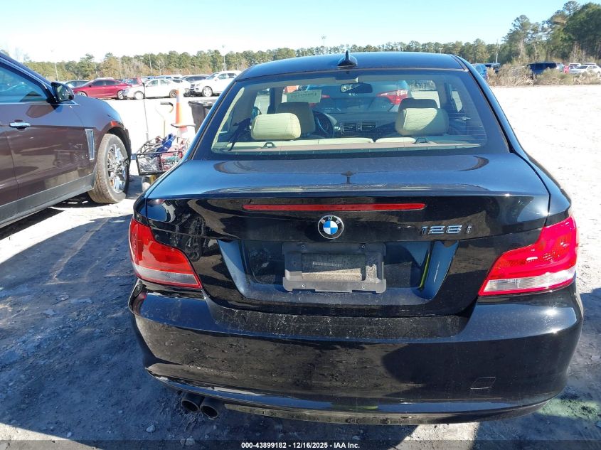 2012 BMW 128I VIN: WBAUP7C55CVP22338 Lot: 43899182