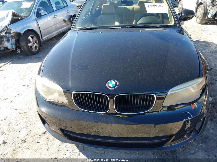 2012 BMW 128I VIN: WBAUP7C55CVP22338 Lot: 43899182