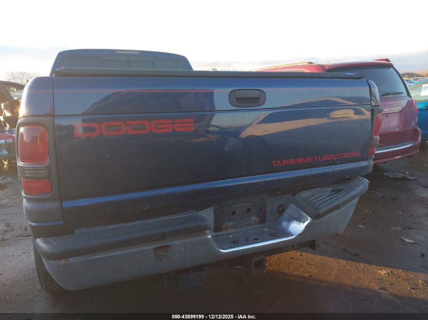 2001 Dodge Ram 2500 St VIN: 3B7KC23611G791809 Lot: 43899199