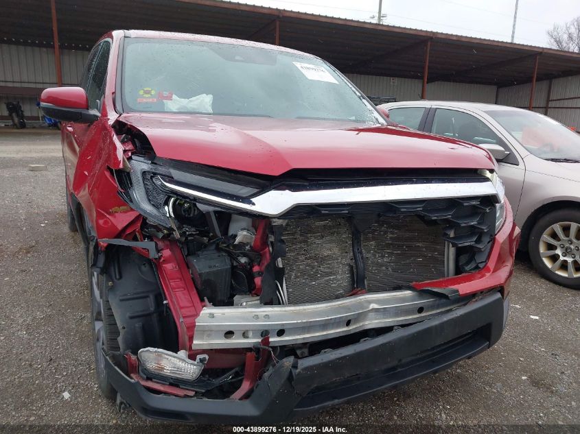 2023 Honda Passport Awd Ex-L VIN: 5FNYF8H55PB000586 Lot: 43899276