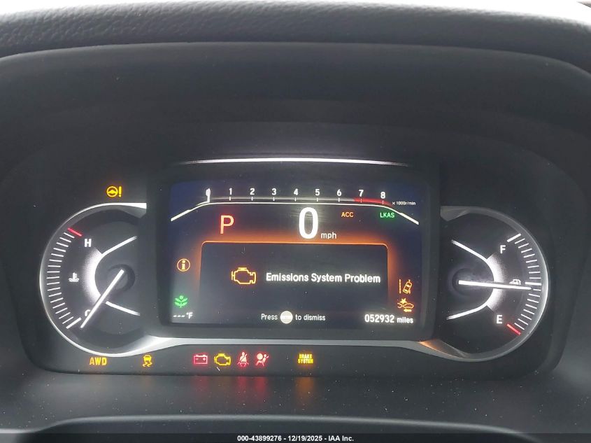 2023 Honda Passport Awd Ex-L VIN: 5FNYF8H55PB000586 Lot: 43899276