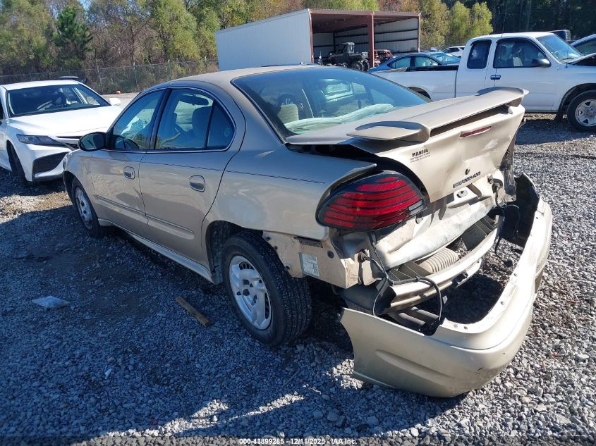 2005 Pontiac Grand Am Se