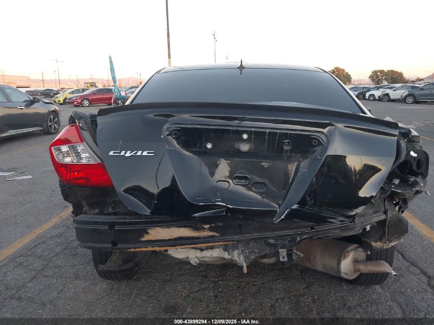 2012 Honda Civic Lx VIN: 19XFB2F52CE351331 Lot: 43899294