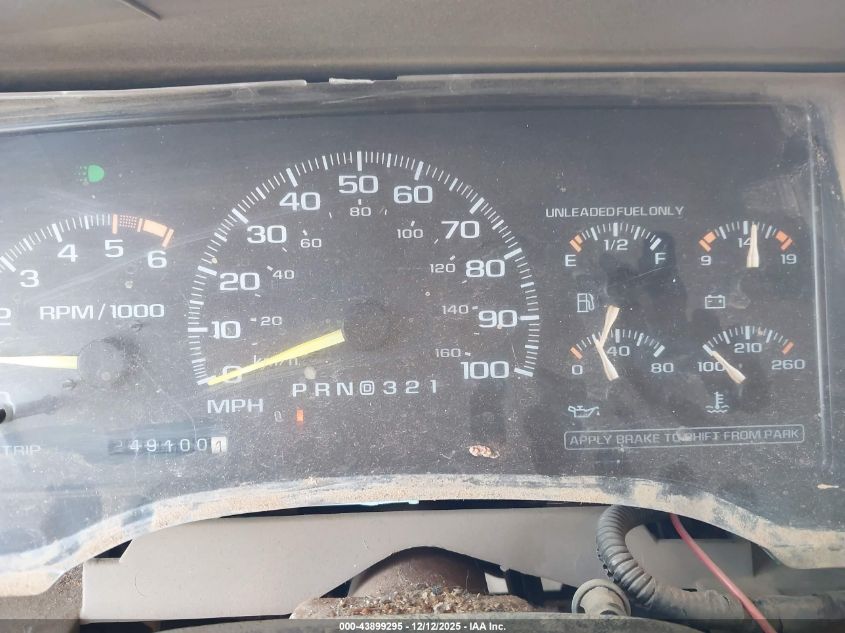 1996 GMC Sierra K1500 VIN: 2GTEK19RXT1508251 Lot: 43899295