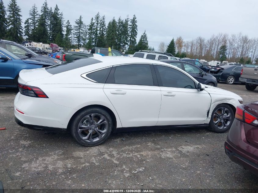 2025 Honda Accord Hybrid Ex-L VIN: 1HGCY2F63SA020898 Lot: 43899319