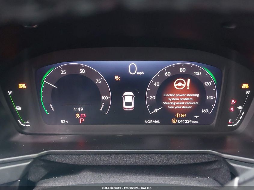 2025 Honda Accord Hybrid Ex-L VIN: 1HGCY2F63SA020898 Lot: 43899319