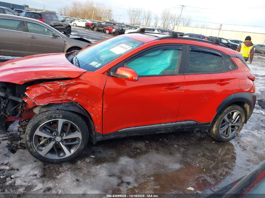 2019 Hyundai Kona Limited VIN: KM8K3CA51KU364107 Lot: 43899328