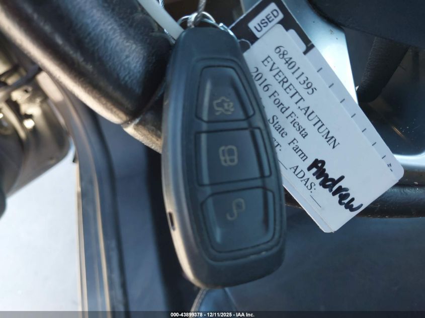 2016 Ford Fiesta Titanium VIN: 3FADP4FJ5GM208036 Lot: 43899378