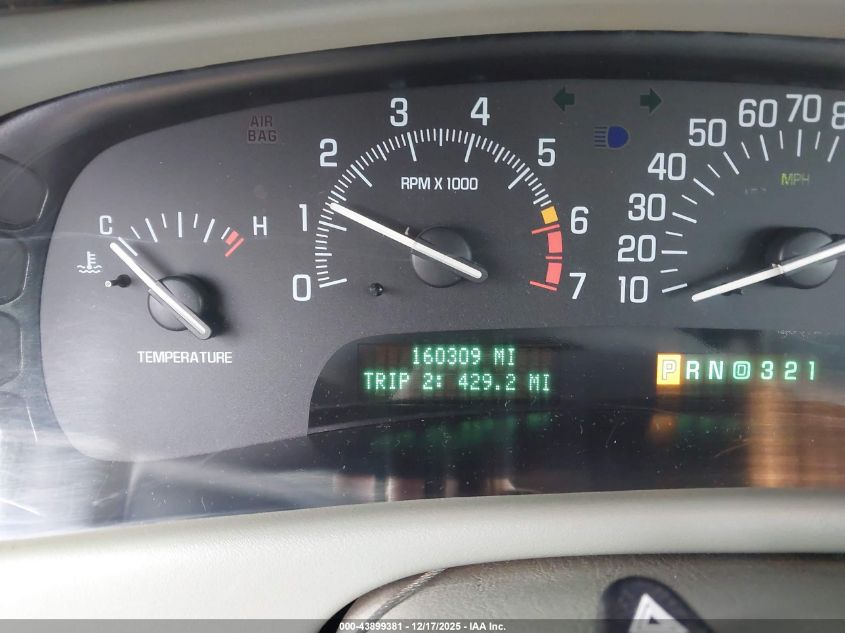 1997 Buick Park Avenue VIN: 1G4CW52K1V4641421 Lot: 43899381