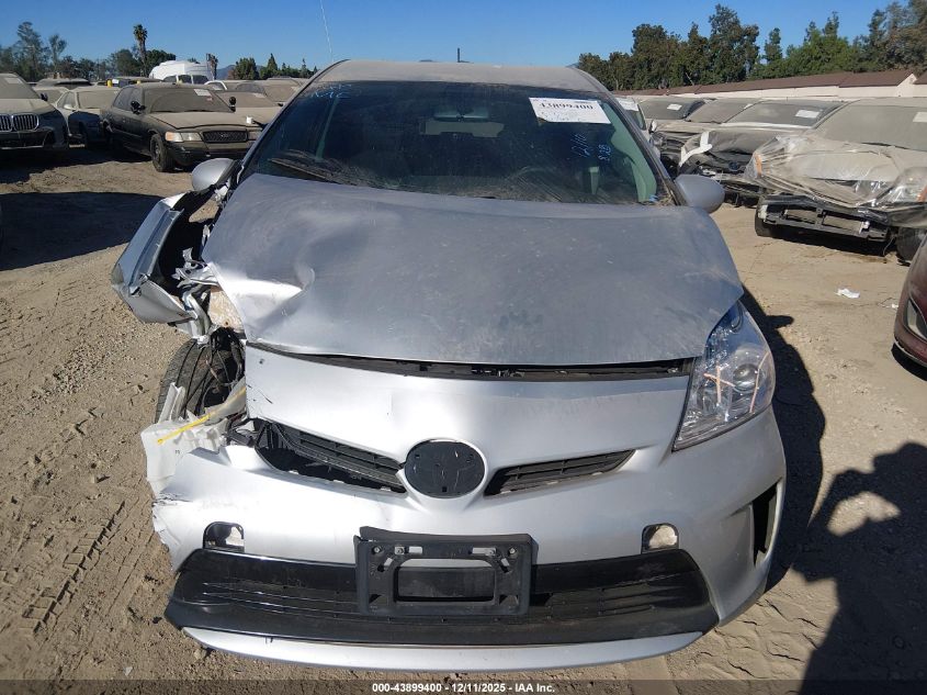 2013 Toyota Prius Three VIN: JTDKN3DU4D5585358 Lot: 43899400