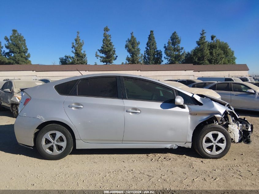 2013 Toyota Prius Three VIN: JTDKN3DU4D5585358 Lot: 43899400