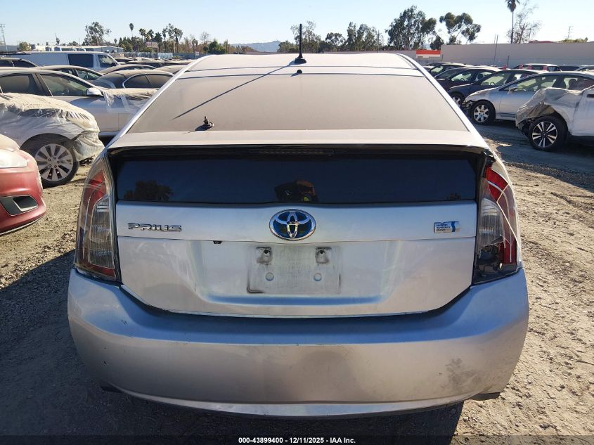 2013 Toyota Prius Three VIN: JTDKN3DU4D5585358 Lot: 43899400