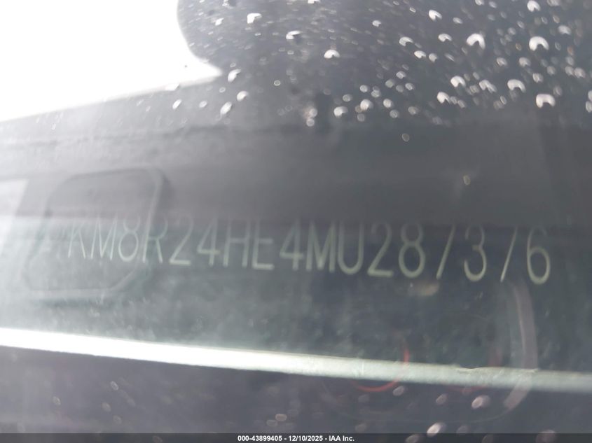 2021 Hyundai Palisade Sel VIN: KM8R24HE4MU287376 Lot: 43899405