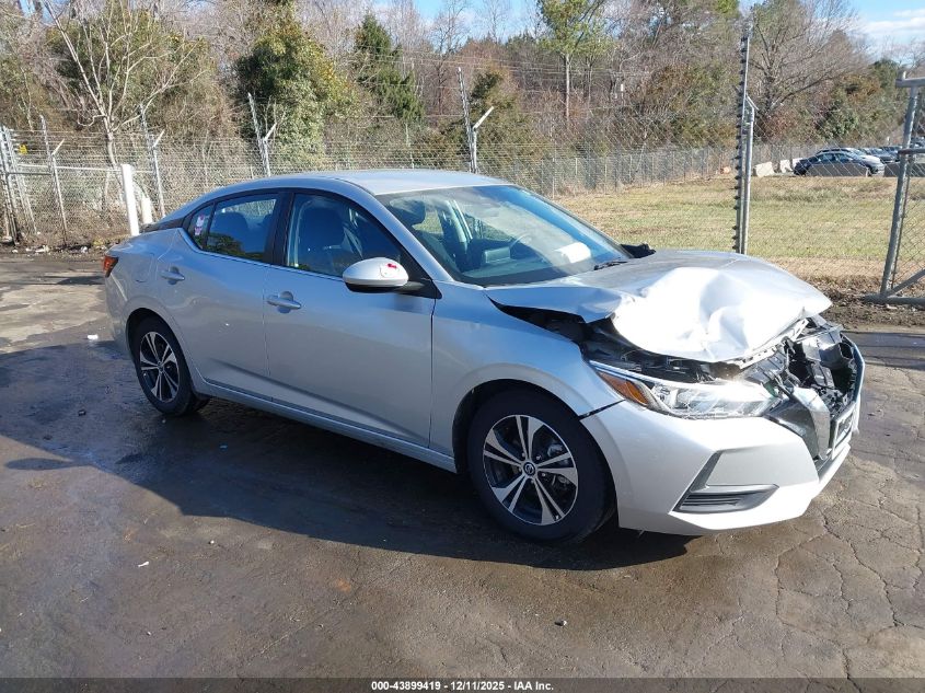 2021 Nissan Sentra Sv Xtronic Cvt VIN: 3N1AB8CV2MY250777 Lot: 43899419