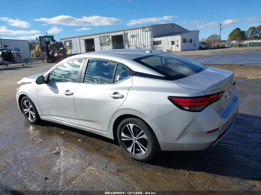 2021 Nissan Sentra Sv Xtronic Cvt VIN: 3N1AB8CV2MY250777 Lot: 43899419