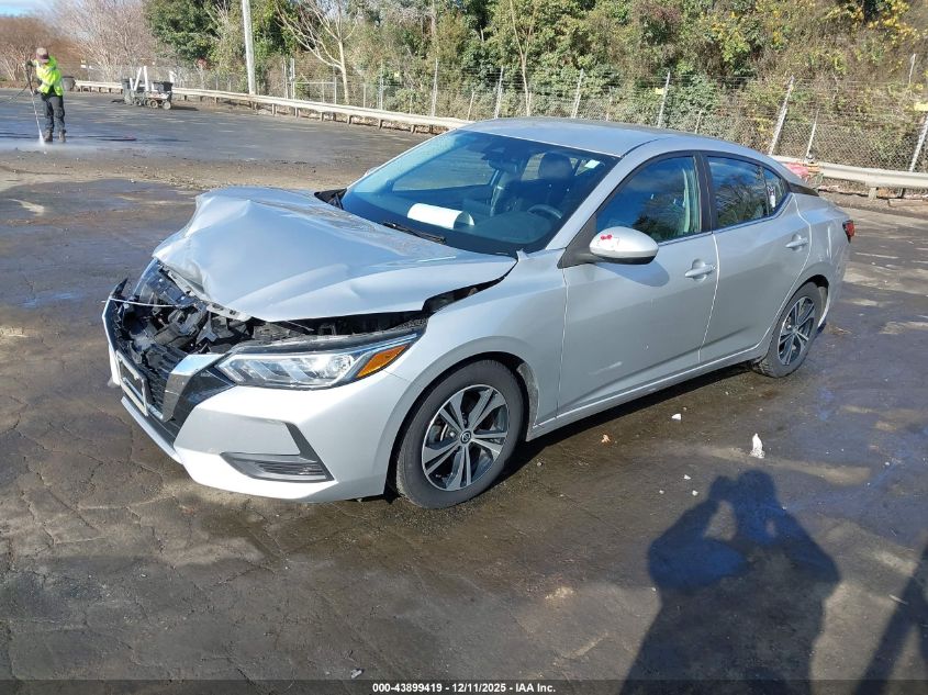 2021 Nissan Sentra Sv Xtronic Cvt