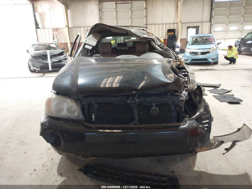 2006 Toyota Highlander VIN: JTEGD21A760133428 Lot: 43899456