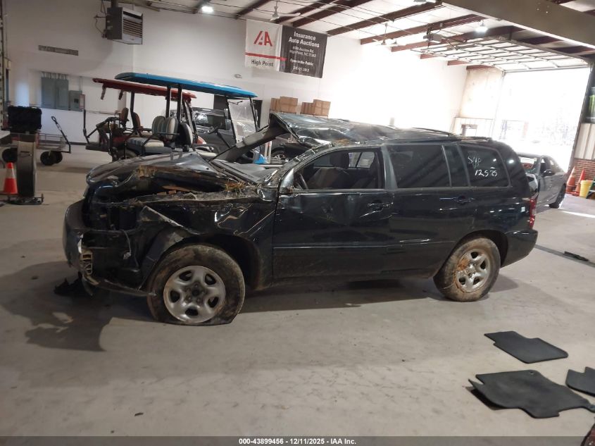 2006 Toyota Highlander VIN: JTEGD21A760133428 Lot: 43899456