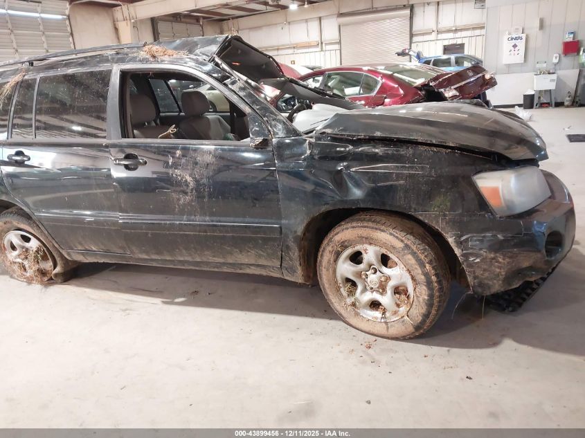 2006 Toyota Highlander VIN: JTEGD21A760133428 Lot: 43899456