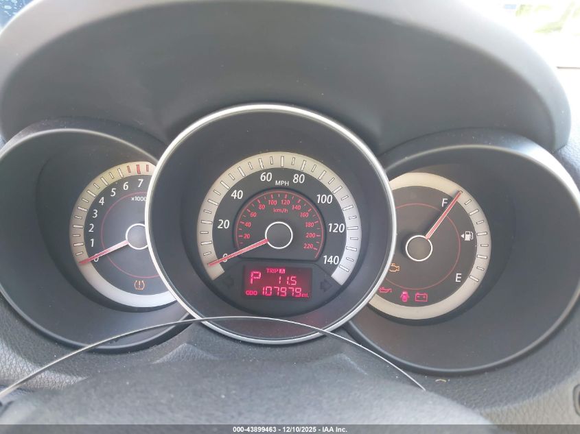 2010 Kia Forte Ex VIN: KNAFU4A23A5166973 Lot: 43899463