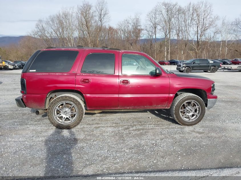 2004 Chevrolet Tahoe Lt VIN: 1GNEK13Z14J300525 Lot: 43899464