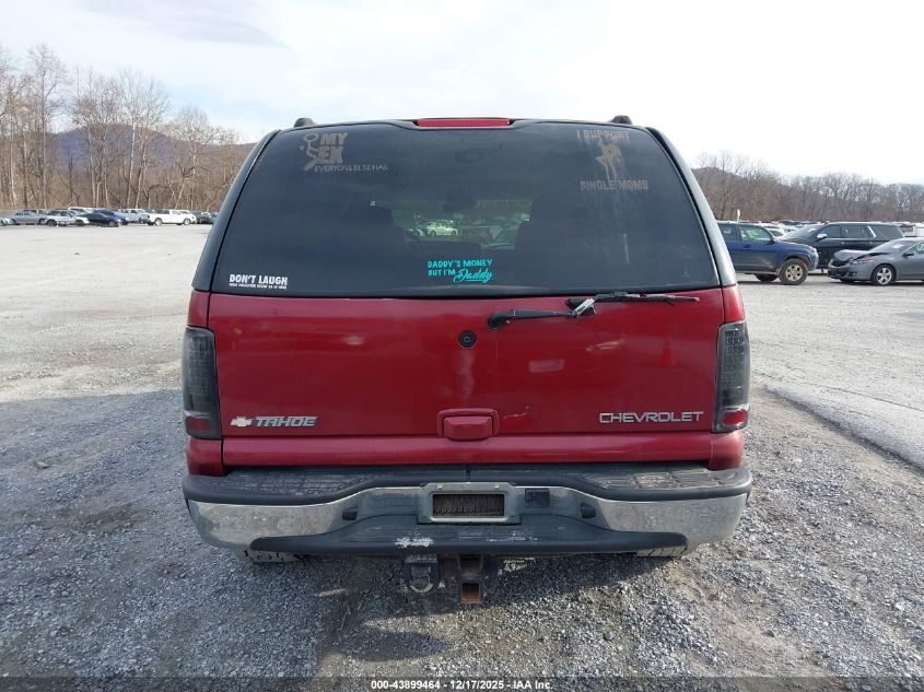 2004 Chevrolet Tahoe Lt VIN: 1GNEK13Z14J300525 Lot: 43899464