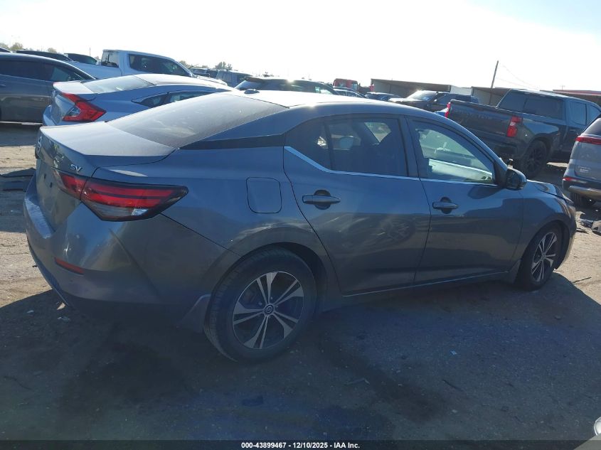 2020 Nissan Sentra Sv Xtronic Cvt VIN: 3N1AB8CV2LY261115 Lot: 43899467