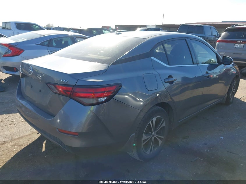 2020 Nissan Sentra Sv Xtronic Cvt