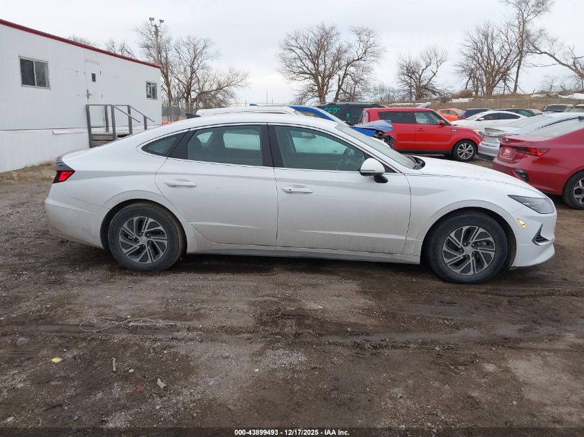 2023 Hyundai Sonata Hybrid Blue VIN: KMHL24JJXPA071888 Lot: 43899493