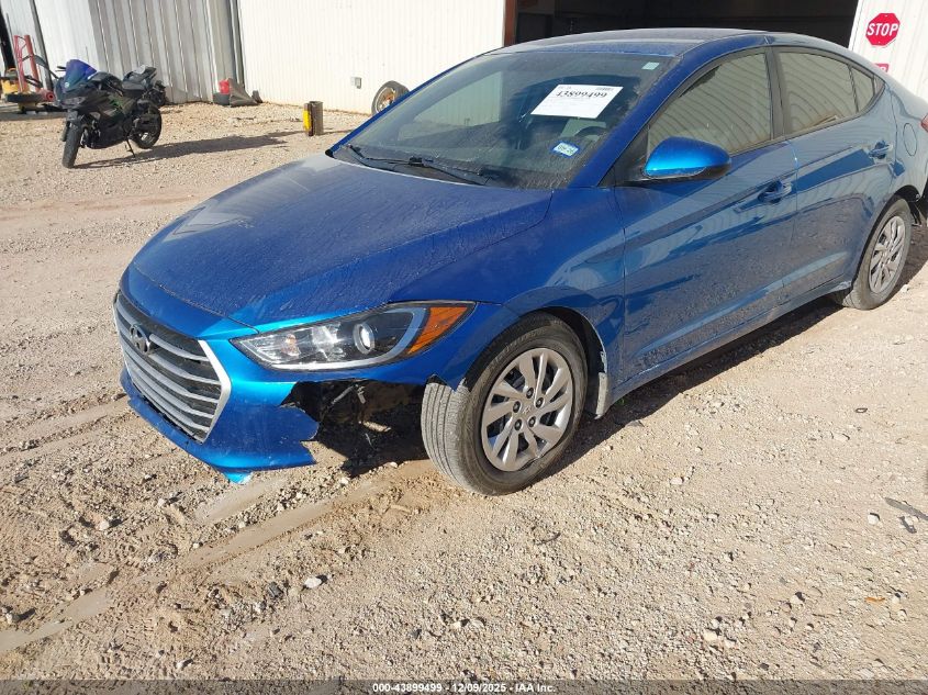 2018 Hyundai Elantra Se VIN: 5NPD74LF8JH340134 Lot: 43899499