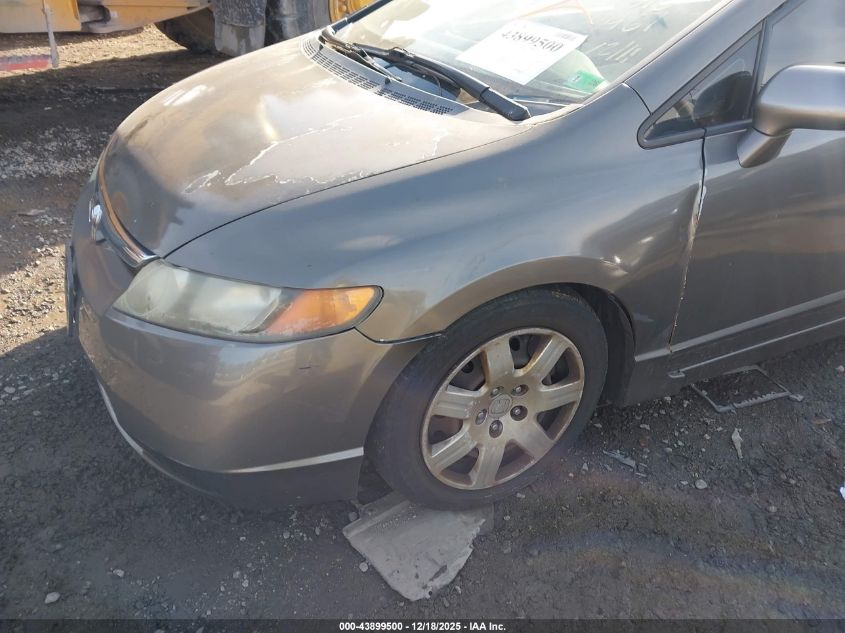 2007 Honda Civic Lx VIN: 2HGFA16547H316461 Lot: 43899500