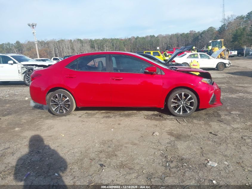 2019 Toyota Corolla Se VIN: 2T1BURHE5KC220616 Lot: 43899502