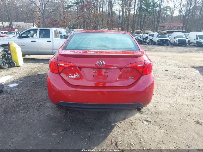 2019 Toyota Corolla Se VIN: 2T1BURHE5KC220616 Lot: 43899502