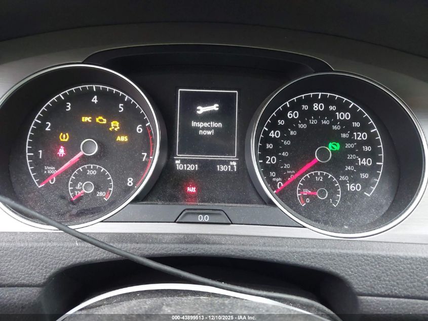 2015 Volkswagen Golf Sportwagen Tsi S 4-Door VIN: 3VWC17AU1FM502734 Lot: 43899513