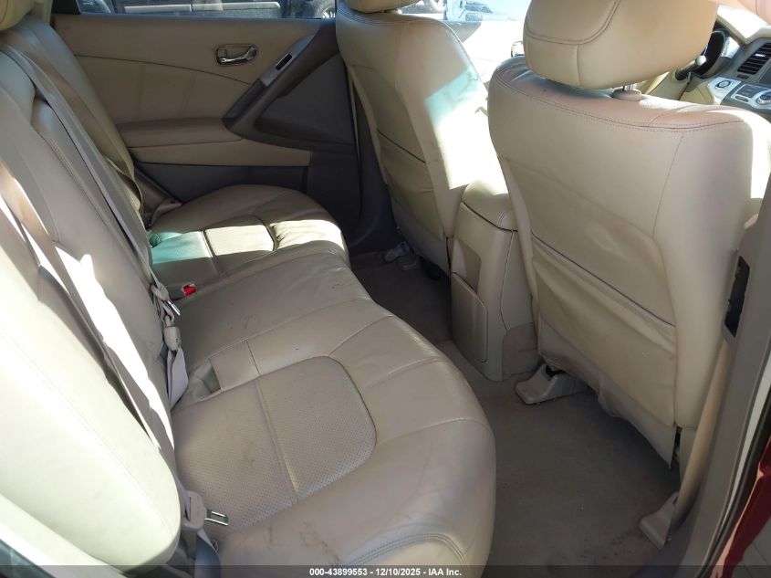 2011 Nissan Murano Sl VIN: JN8AZ1MU7BW051349 Lot: 43899553