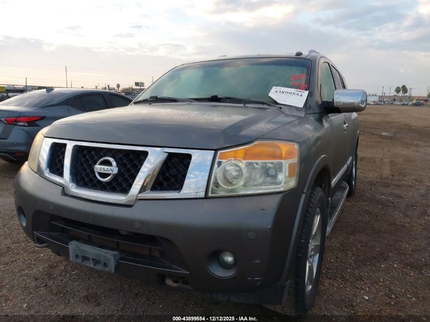 2011 Nissan Armada Platinum VIN: 5N1BA0ND9BN618663 Lot: 43899554